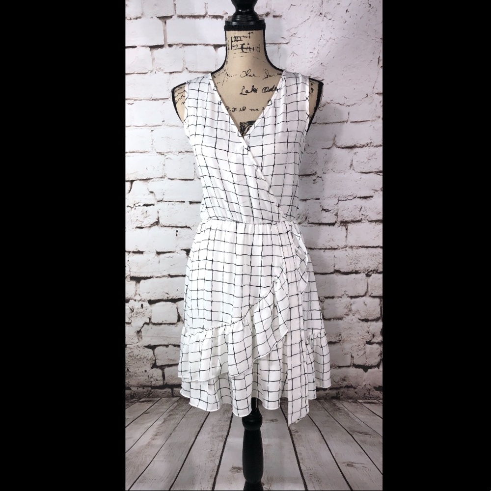 Bailey Blue Short Wrap Dress